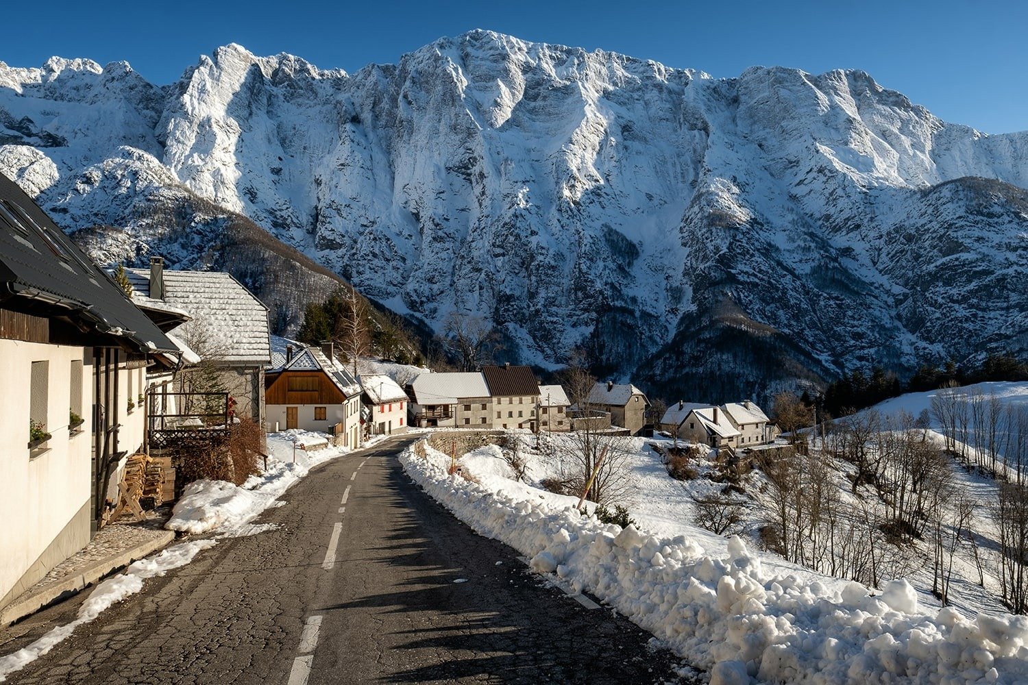 Strmec Village Winter Slovenia